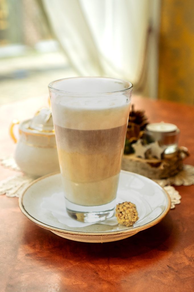 Frisch aufgebrühter Kaffee im Kaffeehaus Stralsund
