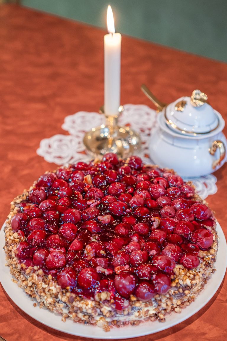 Hausgemachte Torte im Kaffeehaus Stralsund