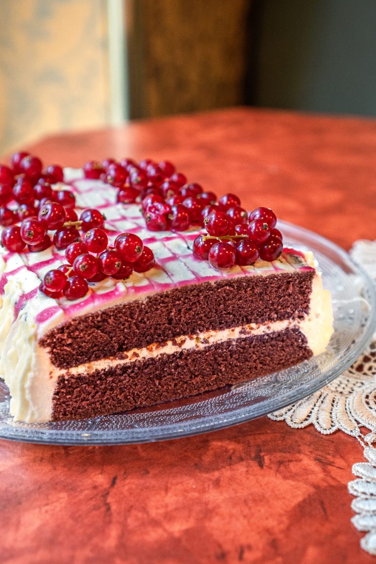 Hausgemachte Torte im Kaffeehaus Stralsund