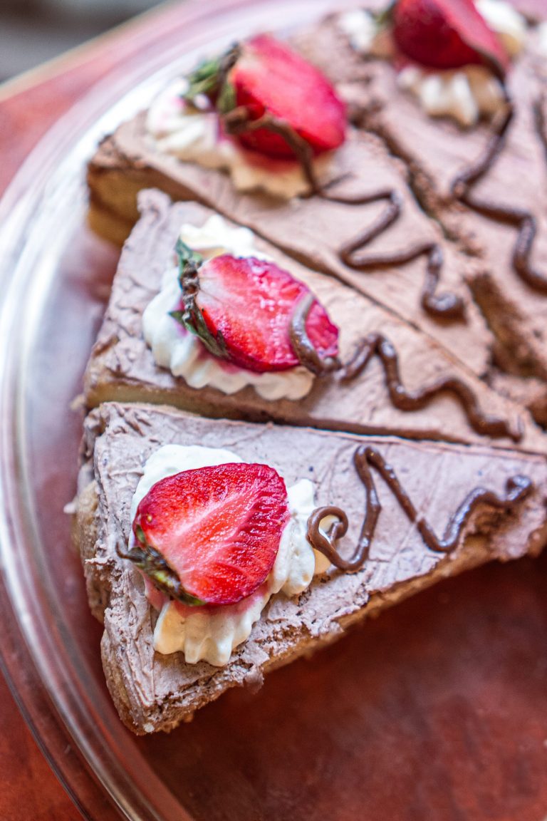 Hausgemachte Torte im Kaffeehaus Stralsund